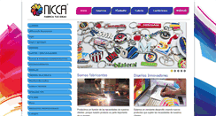 Desktop Screenshot of nicca.co